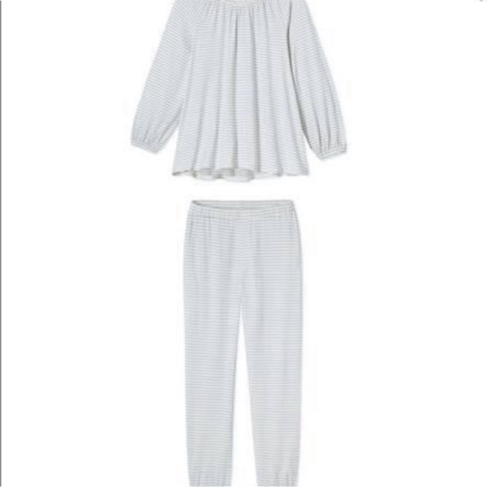 Women’s Lake Cloud Pajama Set in Fog Size M